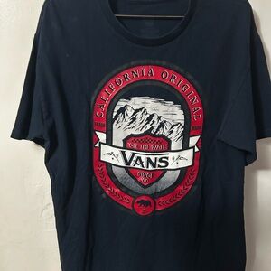 Vans Dark Blue California Graphic Tee